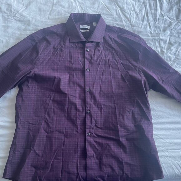 Celvin Klein Men's Dress shirt size XL extreme slim stretch - Picture 1 of 3